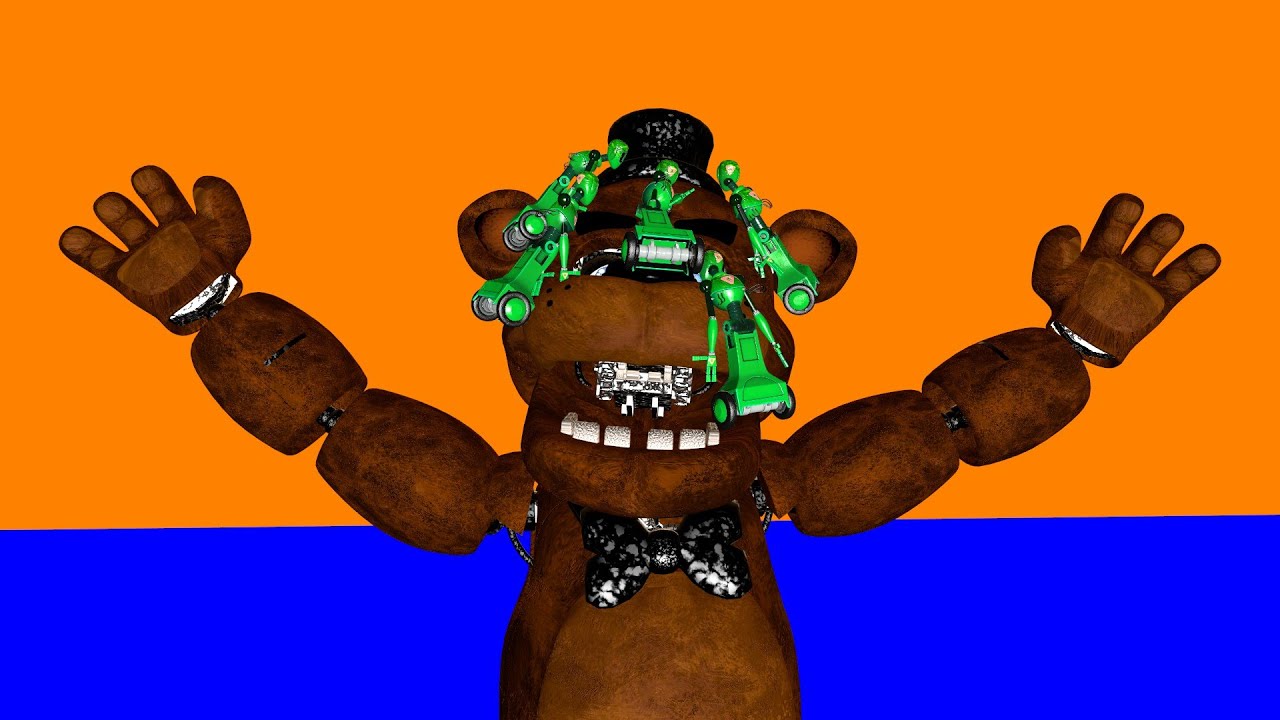 [GMOD FNAF] the pizzaria gets attackt by germs