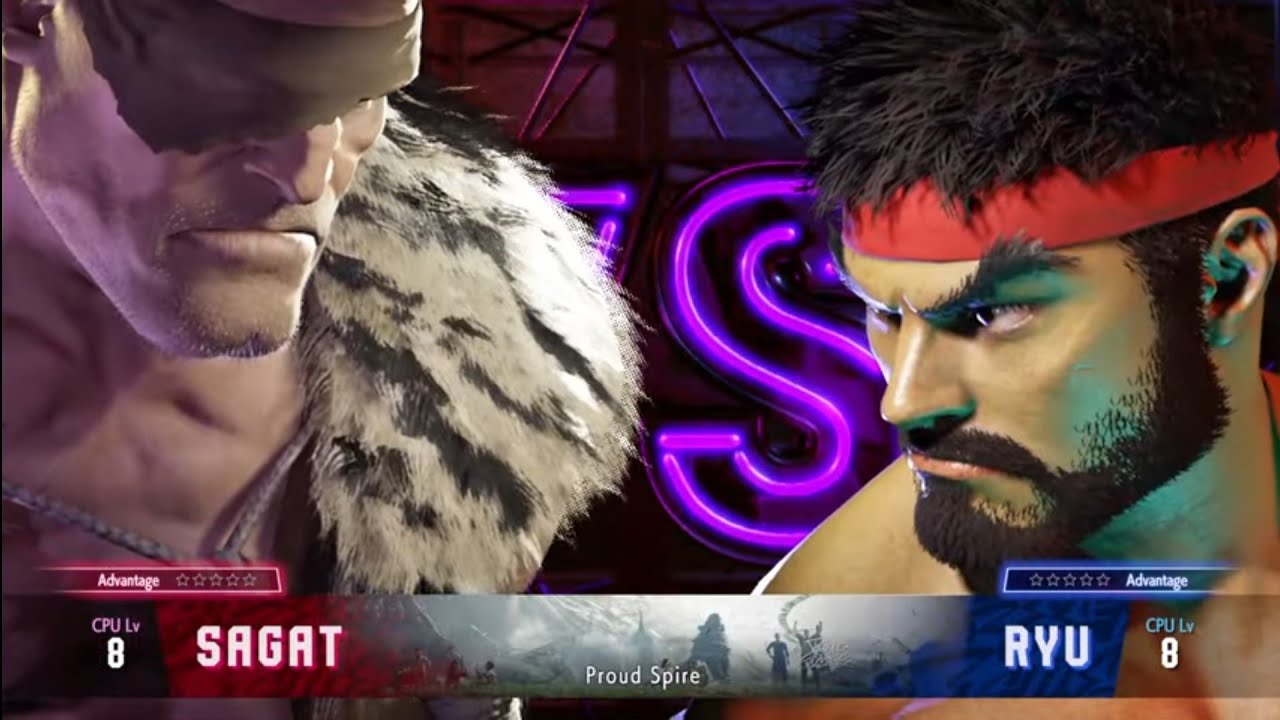 Sagat vs Ryu