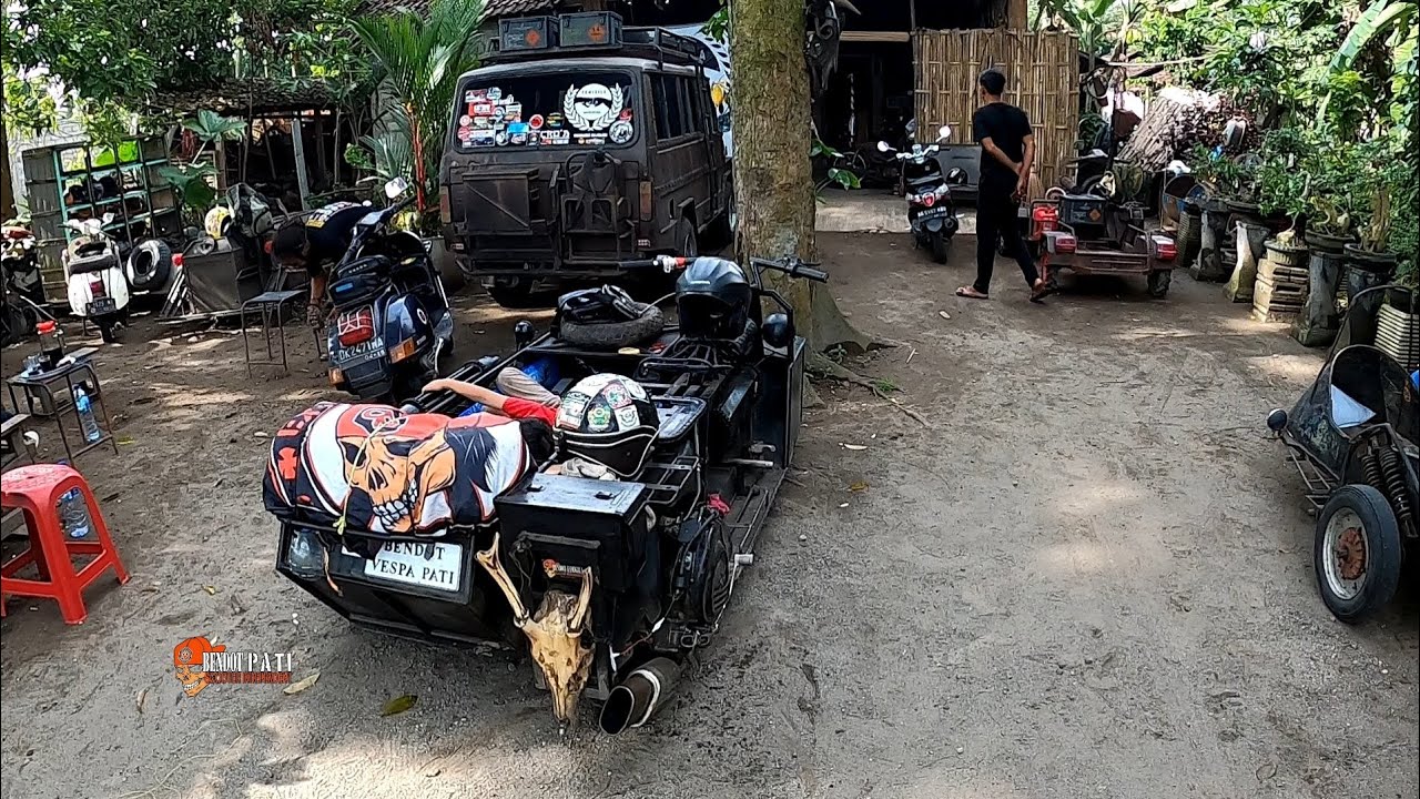 TERIMAKASIH KEDIRI - TOURING VESPA EXTREME PART8
