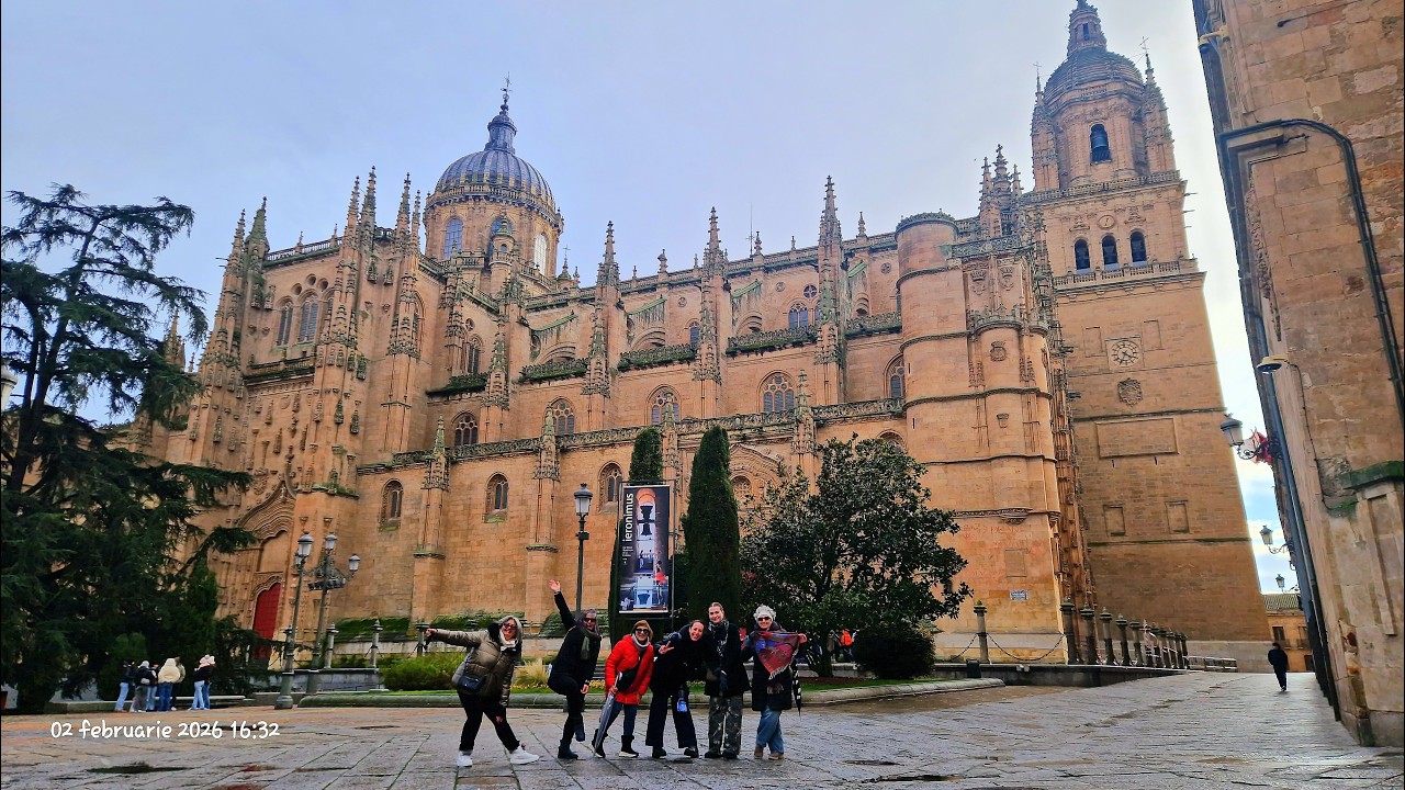 Salamanca, Spania...intr-o zi mohorata de februarie 2026.