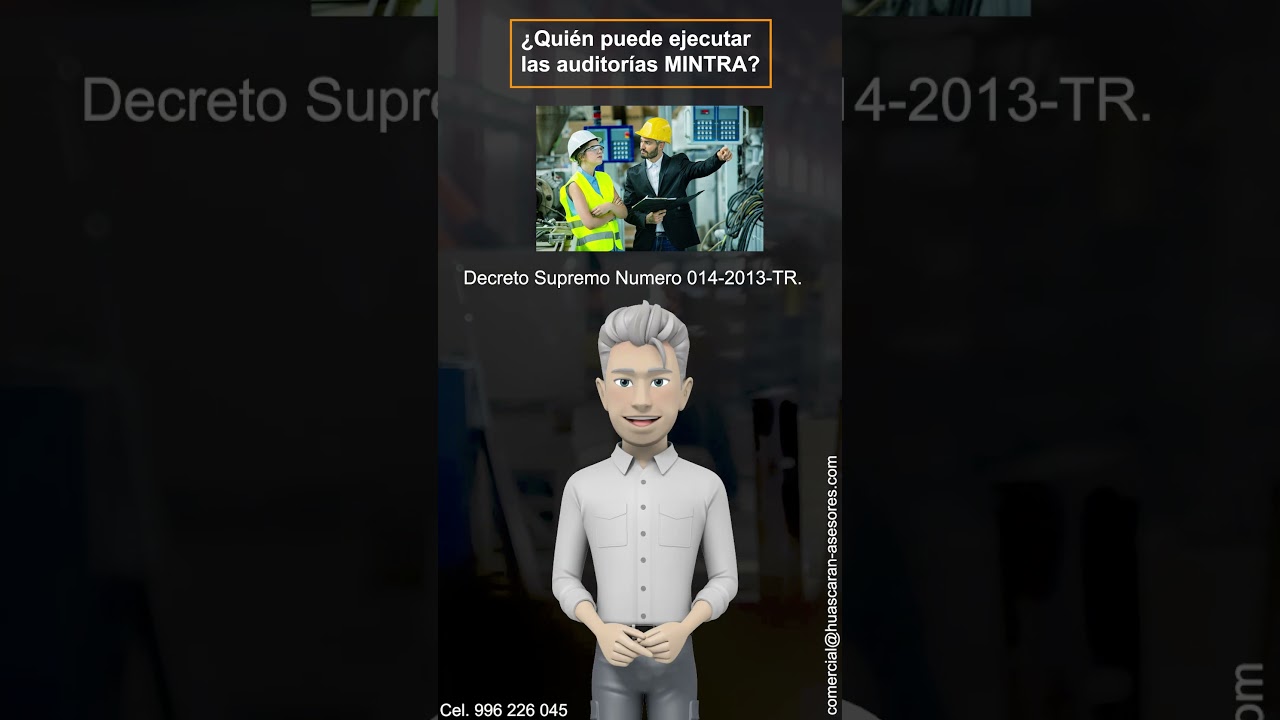 &iquest;Qui&eacute;n puede ejecutar las auditor&iacute;as MINTRA?