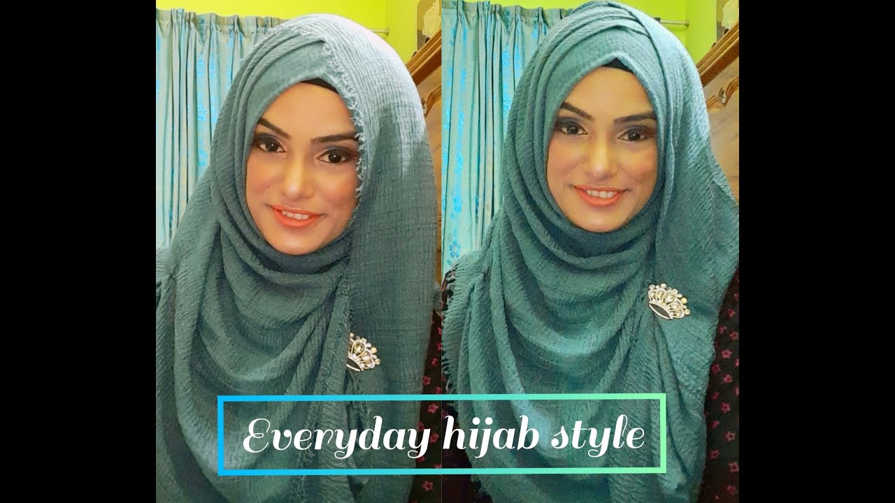One side layer Hijab tutorial for all ||Everyday Hijab Style || Shifat E Tanzila