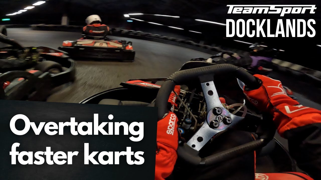 Overtaking faster karts? | TeamSport Docklands