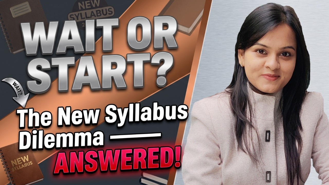 Start CMA Now vs Wait for New Syllabus | What You Need to Know !