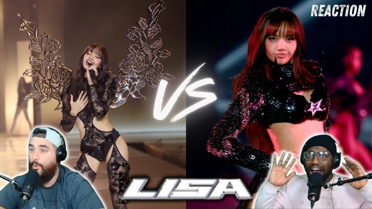 LISA performing Rockstar & Moonlit Floor (Live) Victoria’s Secret Fashion Show 2024 Reaction