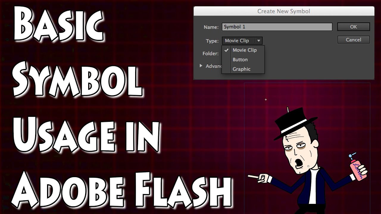 Adobe Flash Tutorial- Introduction to Symbols