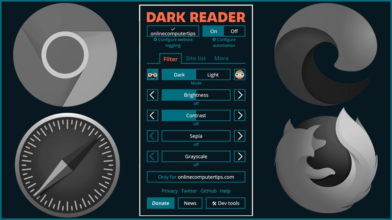 Reduce Eye Strain While Browsing Online with Dark Reader