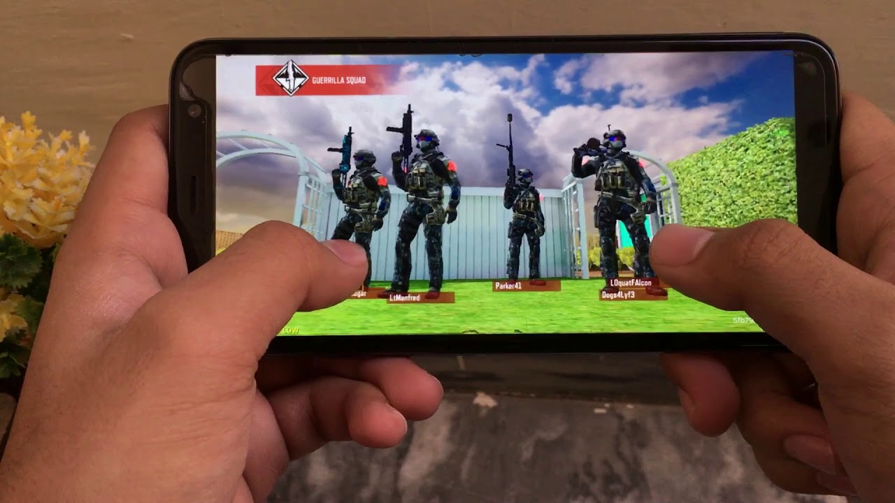 Samsung Galaxy J6 Plus Call Of Duty Mobile Test in Android 10 (2020)