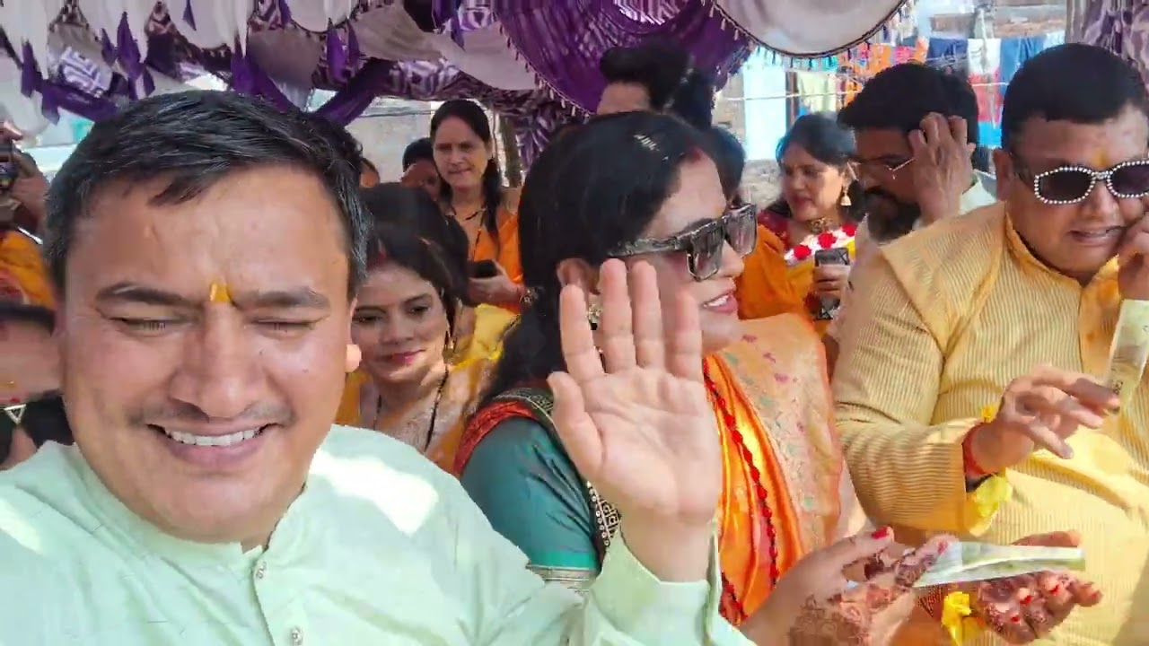 Garhwali Riti Riwaj Haldi Hath Dance.