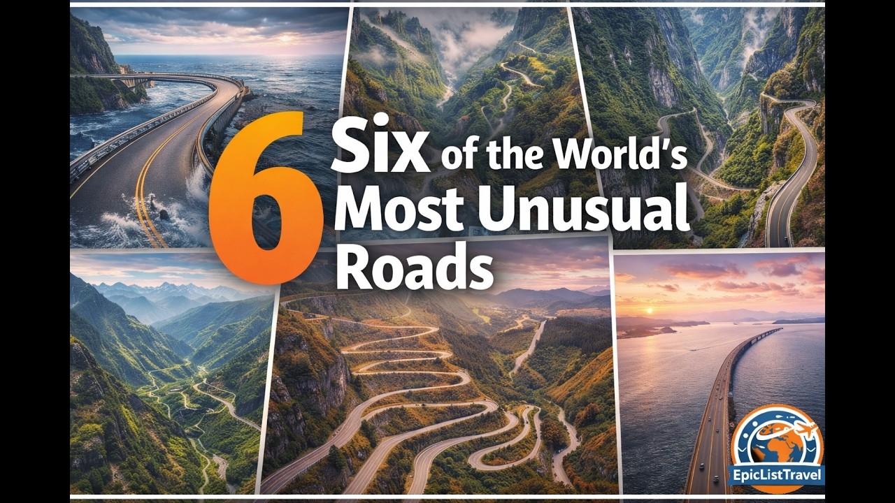 Six of the Worlds Most Unusual Roads
