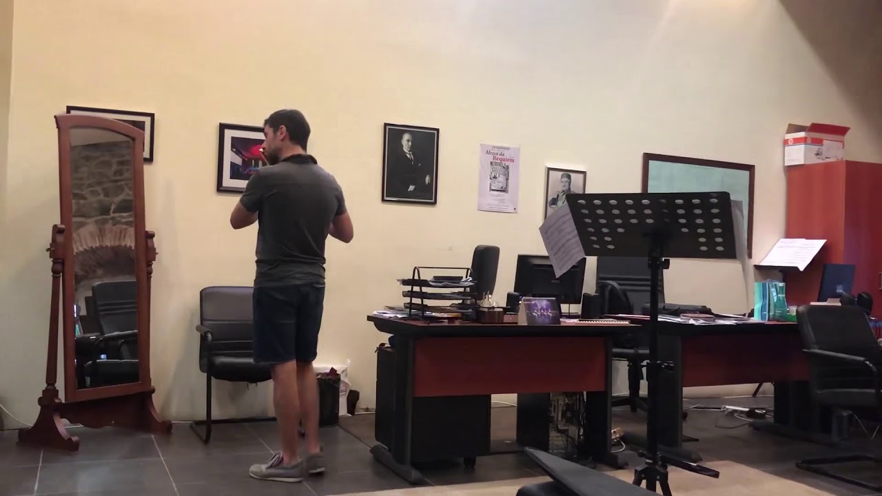 A DAY OF REHEARSAL WİTH BULENT EVCİL
