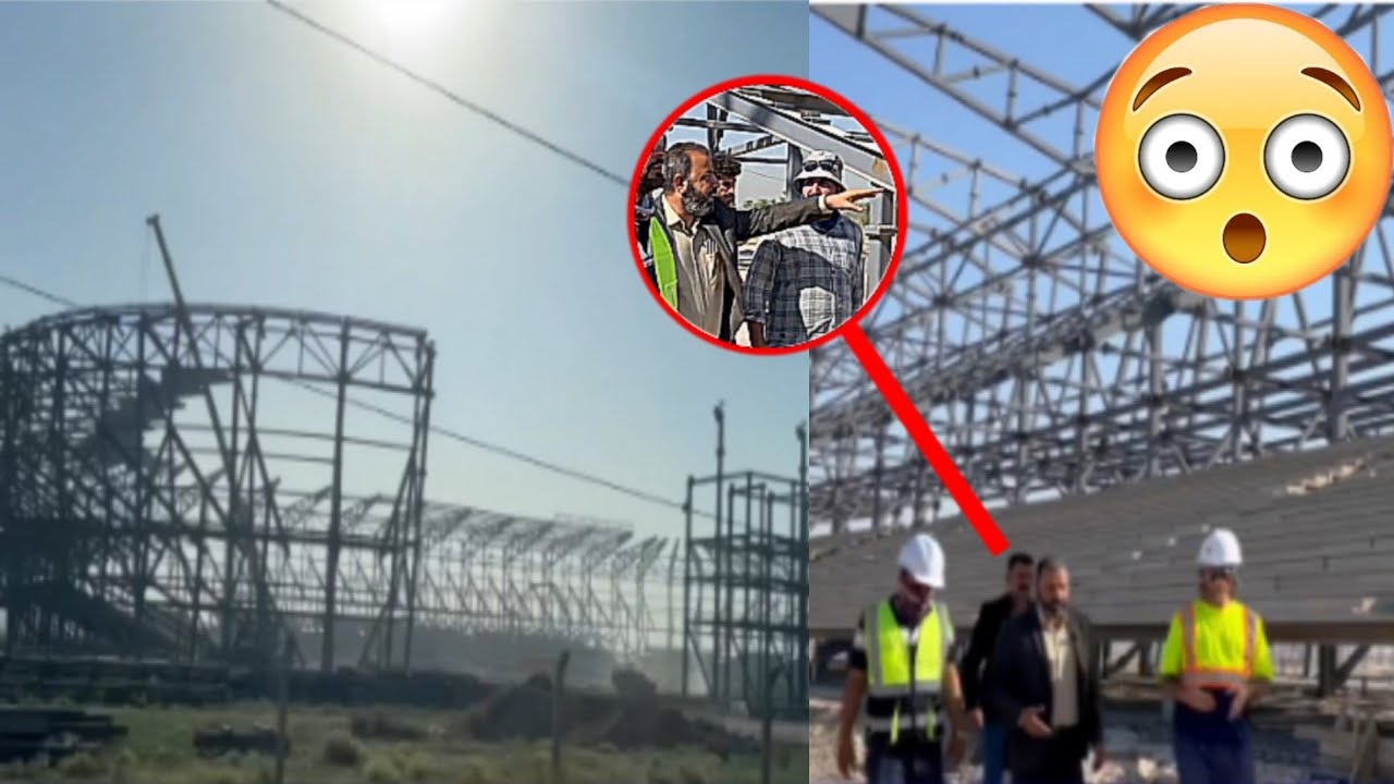 شاهد ملعب بابل الدولي 30 الف متفرج😧 وفندق! بعد التوقف لـ10 سنوات!!! 😨