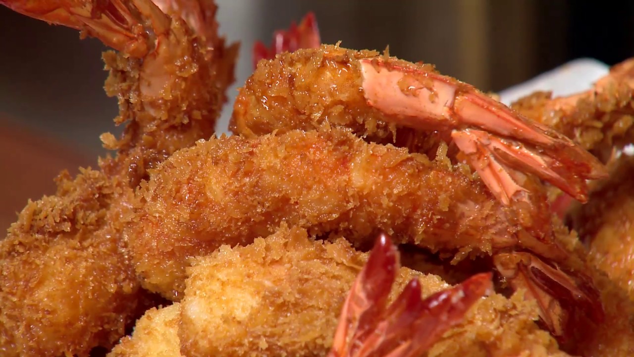 Grosses crevettes en croûte de chapelure sauce asiatique avec Thomas Clouet