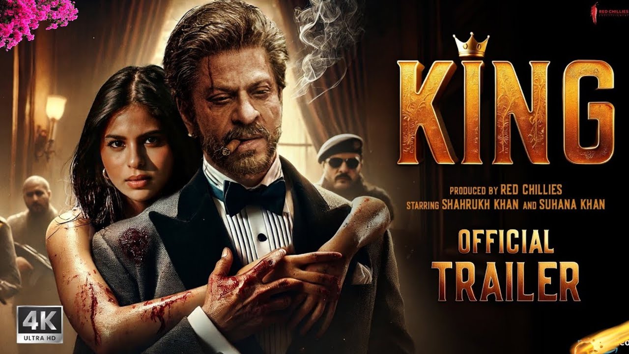 KING - Hindi Trailer | Shah Rukh Khan | Suhana Khan | Abhishek Bachchan, Sujay Ghosh, New Movie 2025
