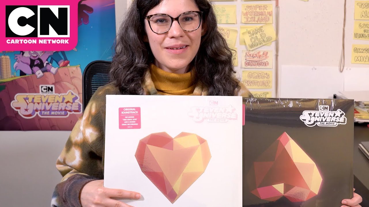 Rebecca Sugar Vinyl Soundtrack Unboxing | Steven Universe the Movie | Cartoon Network