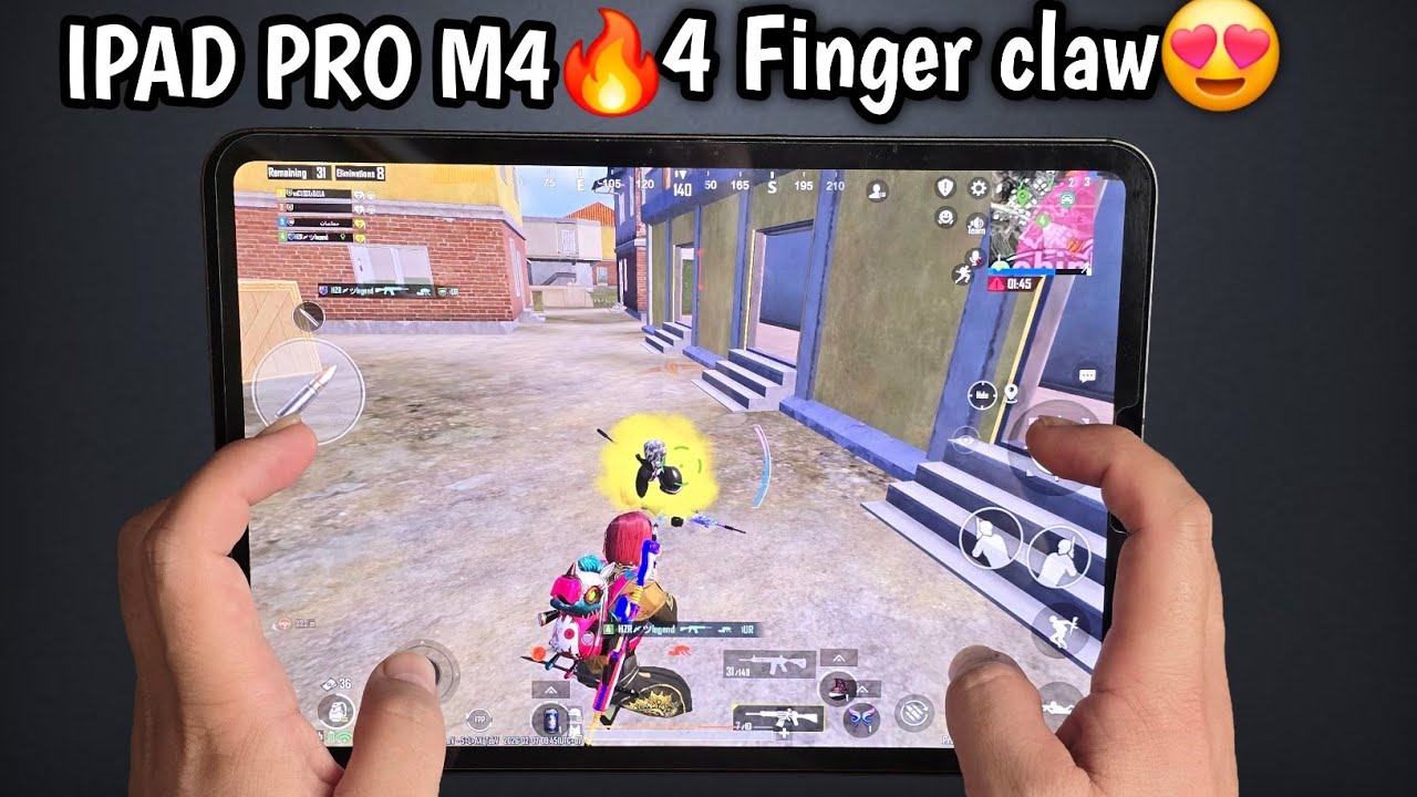 IPAD PRO M4 🔥  PUBG HANDCAM SMOOTH+ULTRA EXTREME 😍 PUBG TEST/ GAMEPLAY/ BEST SENSITIVITY/ FULL GYRO