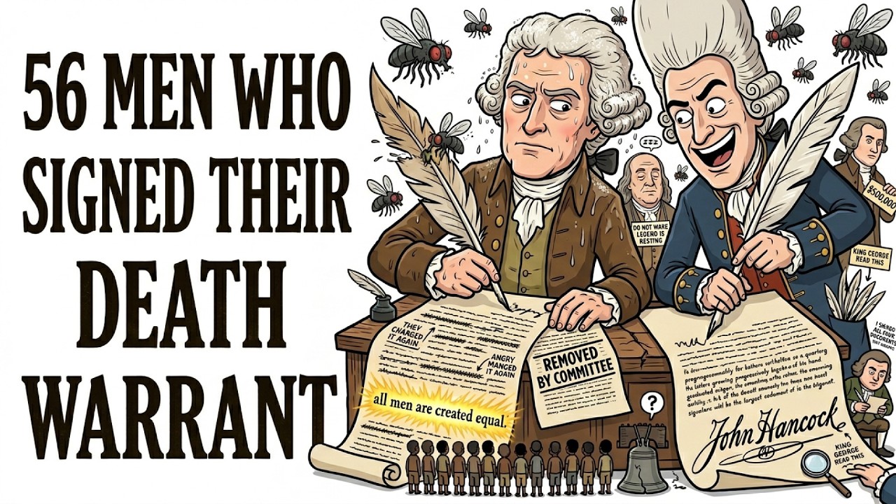 56 Men Who Signed Their Death Warrant — Boring History to Fall Asleep To