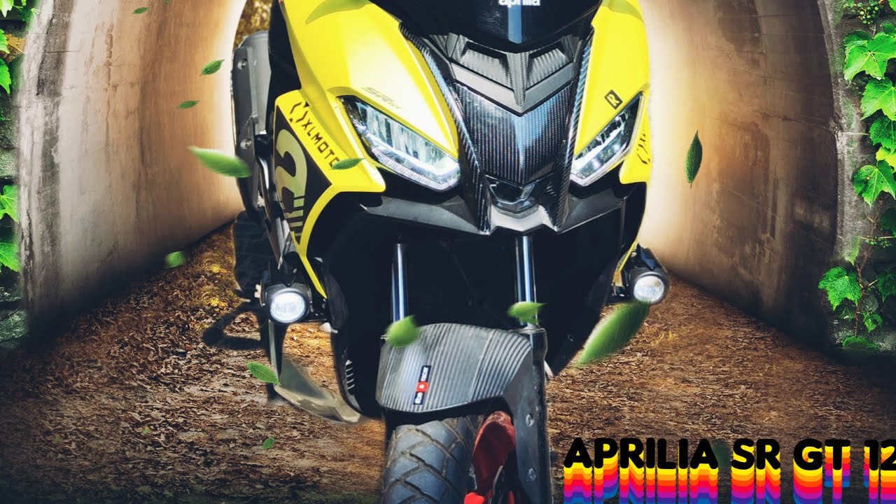 Aprilia SR GT 125/200 installing fog lights