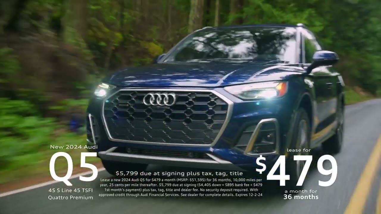 2024 Audi Q5 Season of Audi Lease Offer