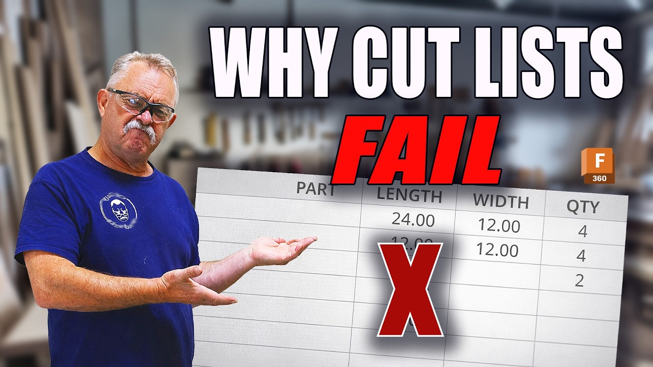 Why Fusion 360 Cut Lists Are Wrong (And How to Fix Them)