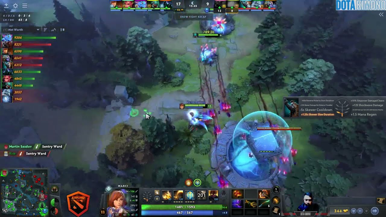 New Patch 7.38 - Resolut1ion Marci Offlaner - Dota 2 (Full Gameplay with no commentary) #marci