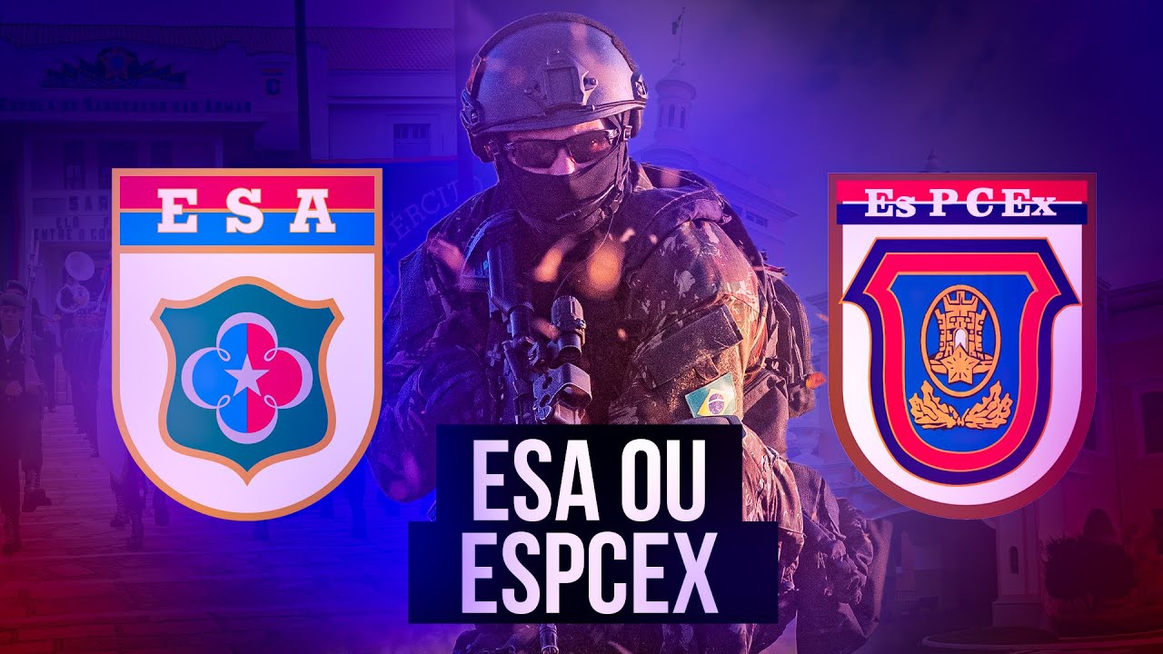 ESA ou EsPCEX? QUAL &Eacute; MELHOR?