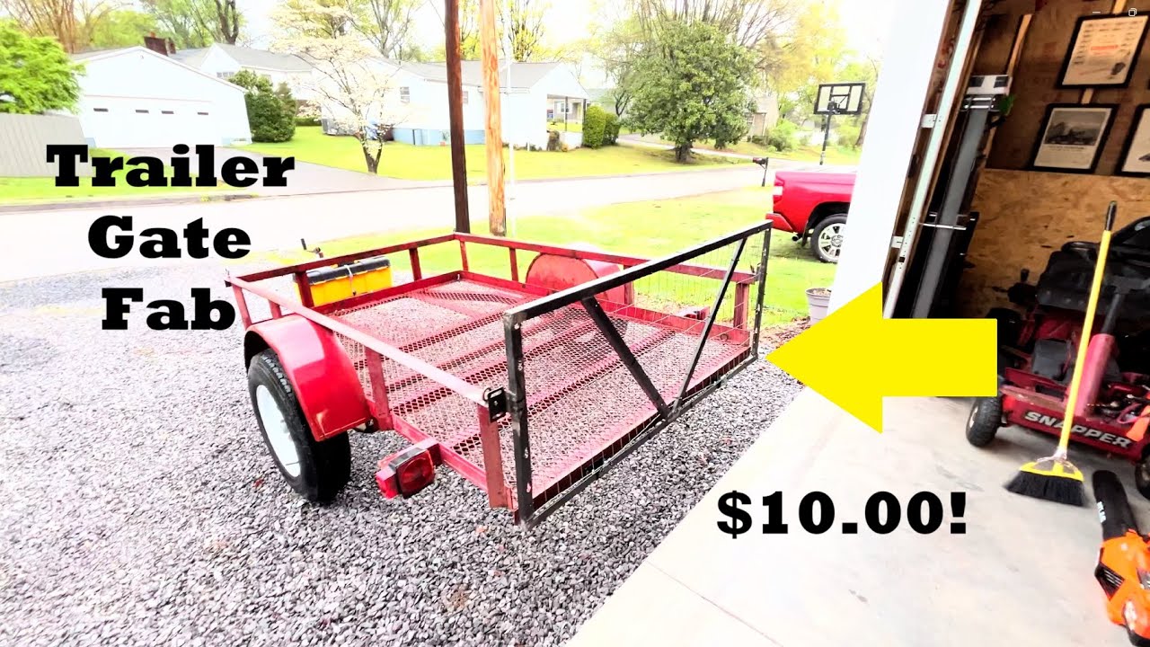 Turning Bed Frames into Trailer Gold – DIY Tailgate Build (It Worked!)