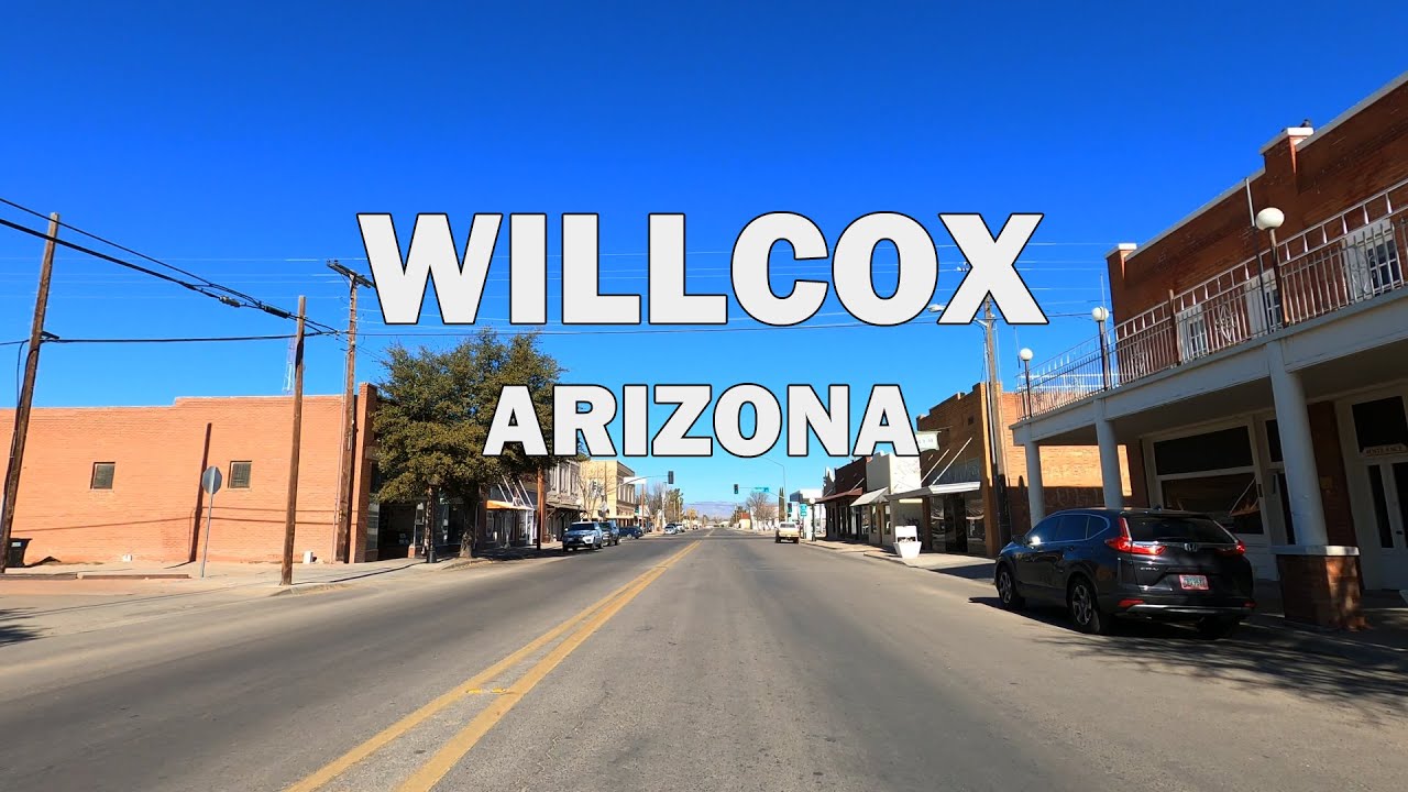 Willcox, Arizona - Driving Tour 4K