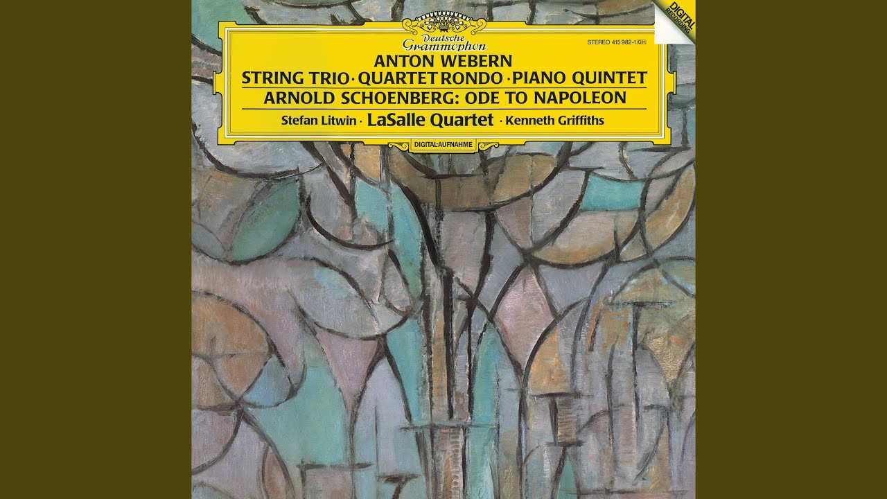 Schoenberg: Ode to Napoleon, Op. 41 for Reciter, String Quartet and Piano (1942)