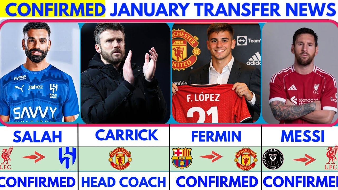 🚨LATEST CONFIRMED TRANSFER NEWS AND RUMOURS TRANSFER NEWS 2026|Carrick to united✔️Messi to liverpoo