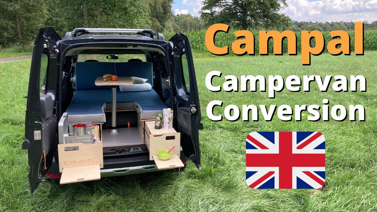 Campal campervan conversion | Use car as campervan! Official video + Explanation of all functions