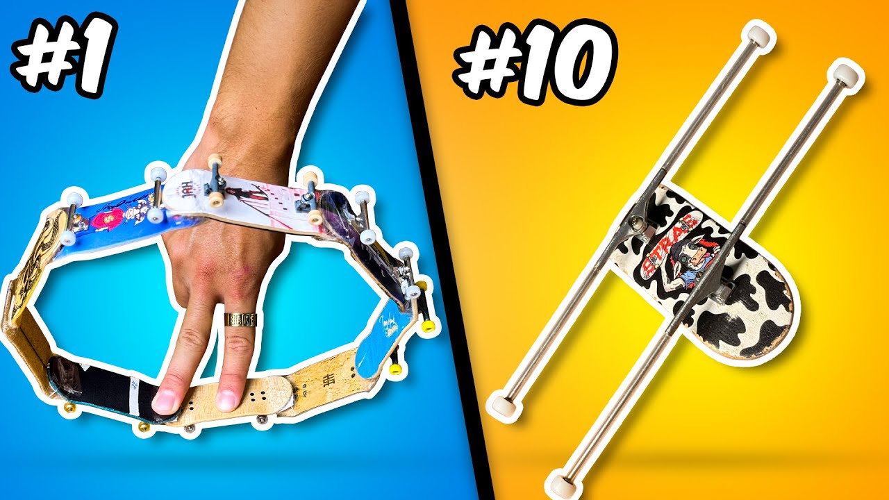 ILLEGAL Tricks in Fingerboarding...