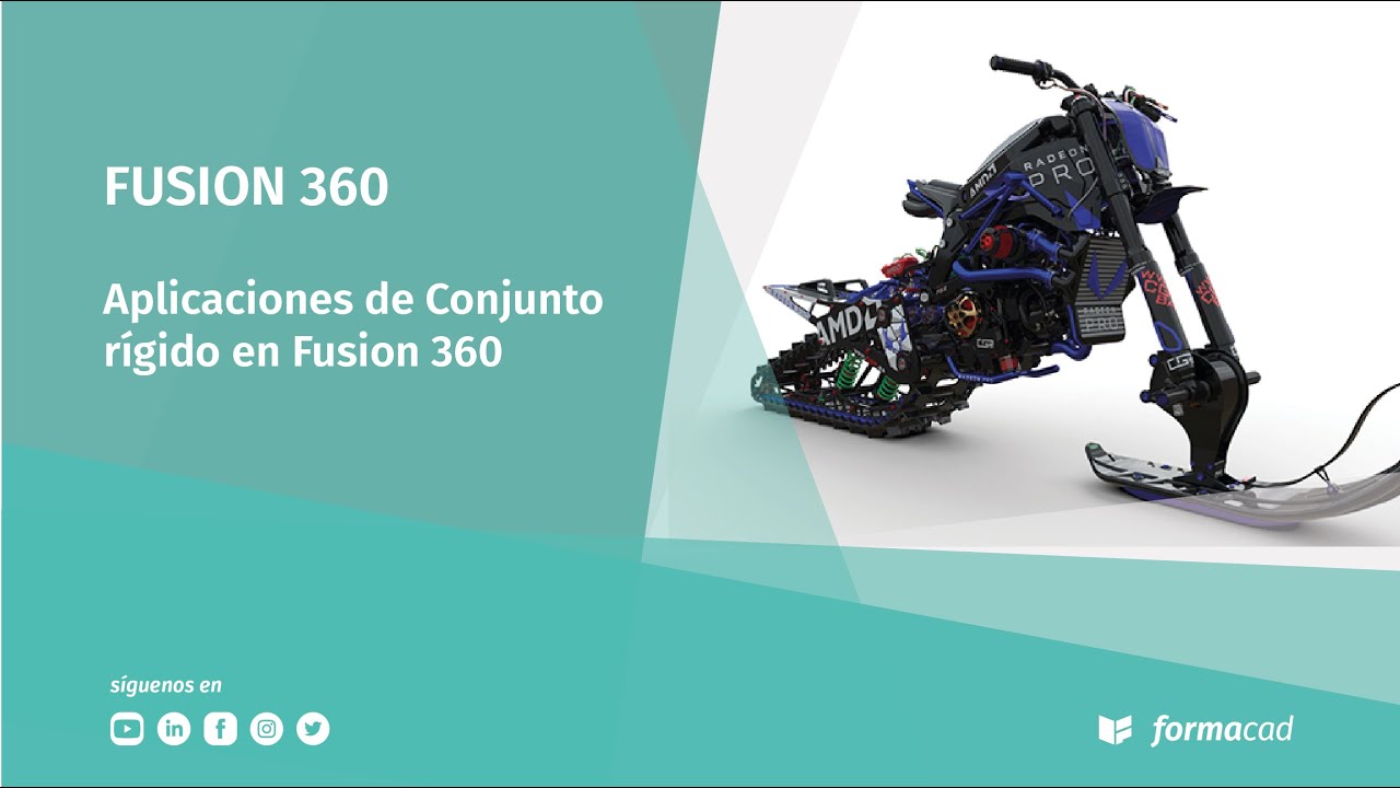Aplicaciones de Conjunto Rígido en Fusion 360