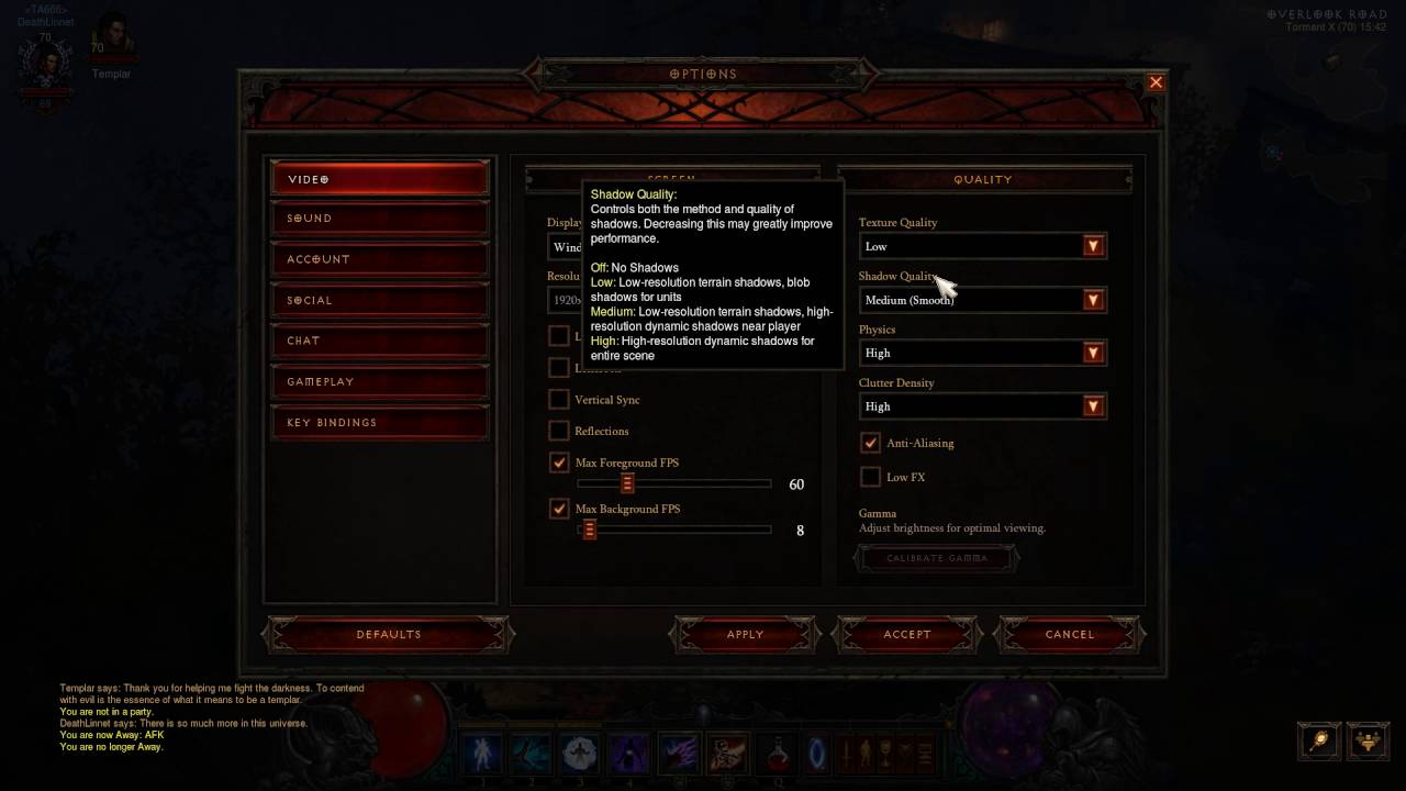 How To Change Texture Quality in Diablo 3