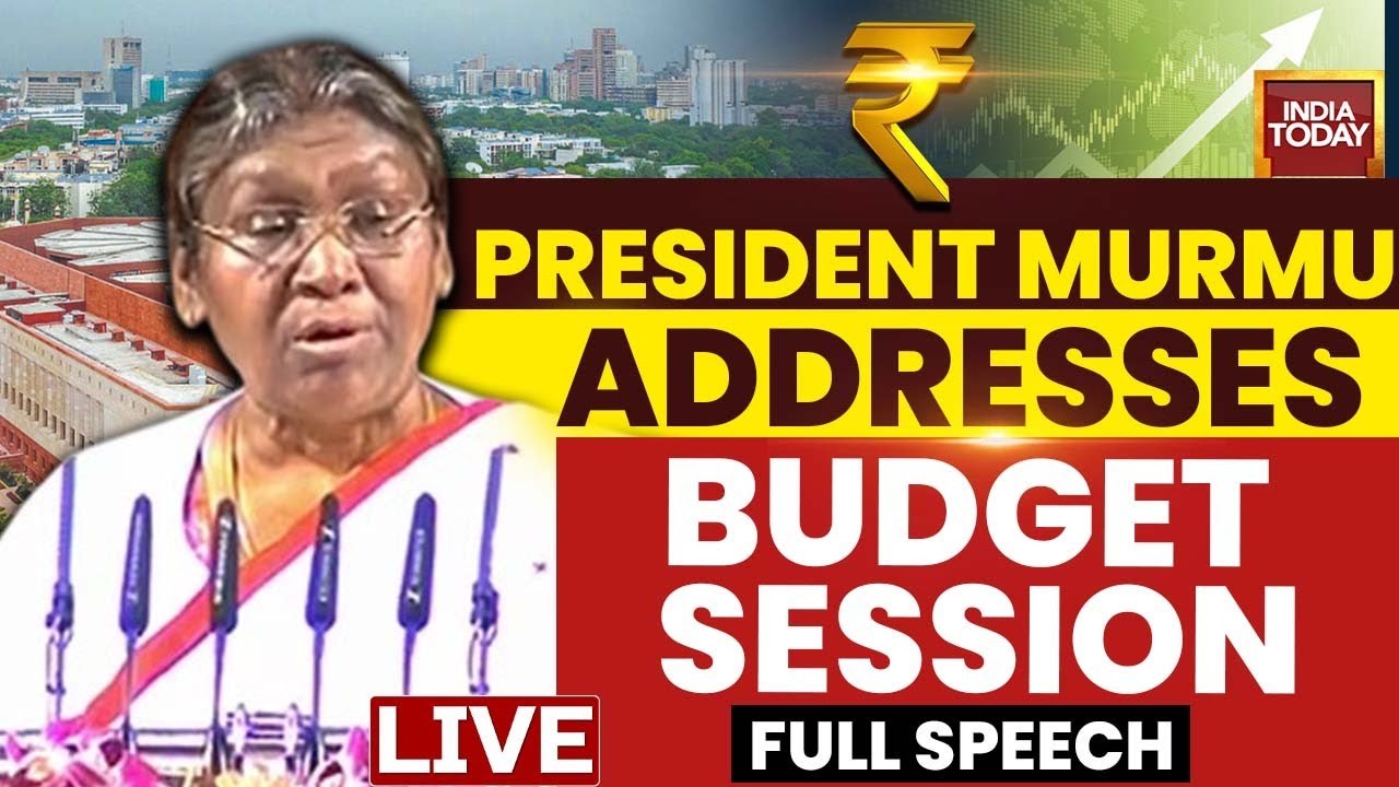Budget Session 2025: President Draupadi Murmu Speech At Parliament Ahead Of Session | India Today