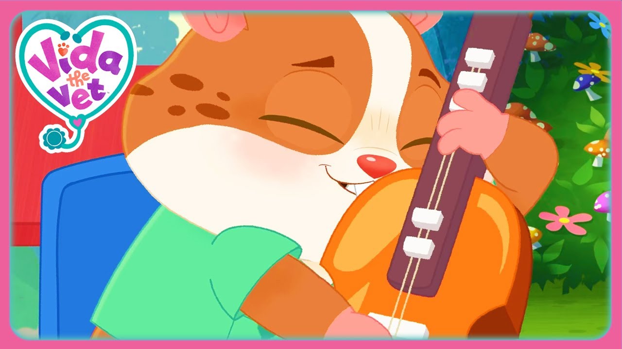 Popcorn Lernt Gitarre! (Zusammenstellung) | Vida der Doc | Cartoons für Kinder