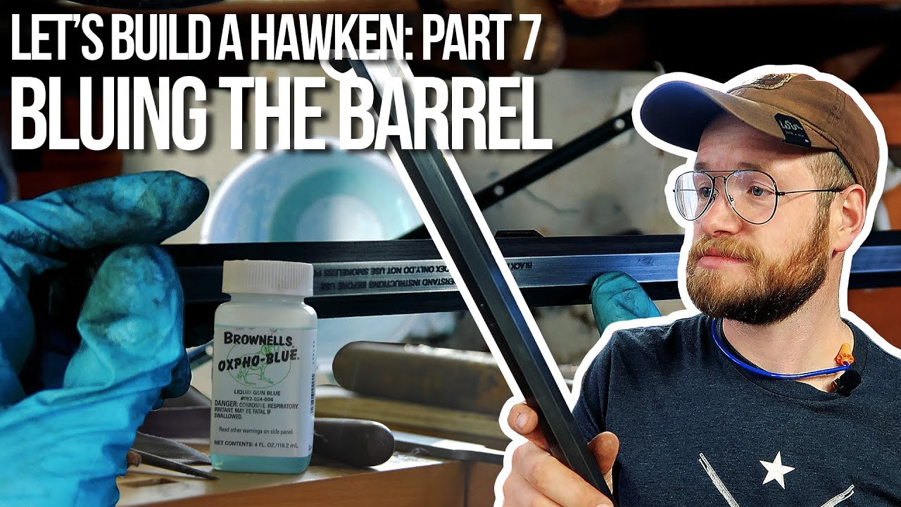 Let's Build a Traditions St. Louis Hawken | How-To Series Part 7: How to Blue Your Barrel