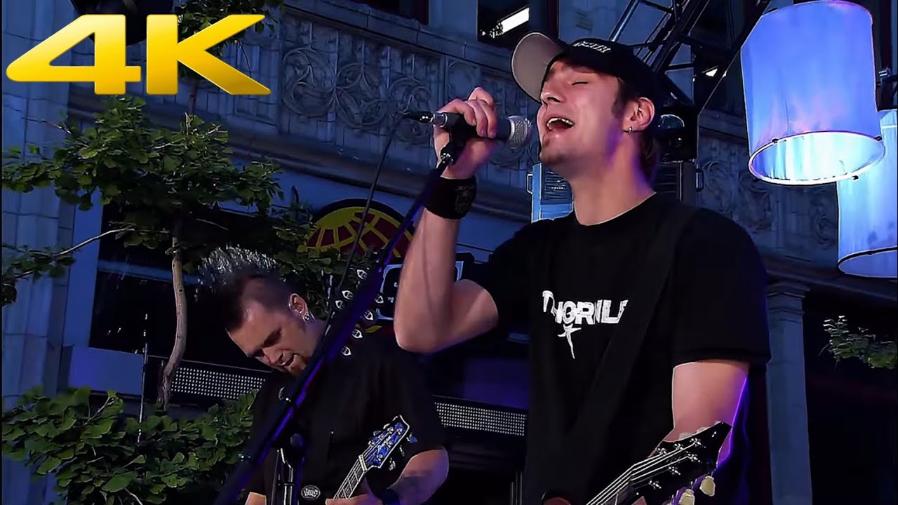 Three Days Grace - I Hate Everything About You (Live at Much Music Video Awards 2004) 4K/60FPS