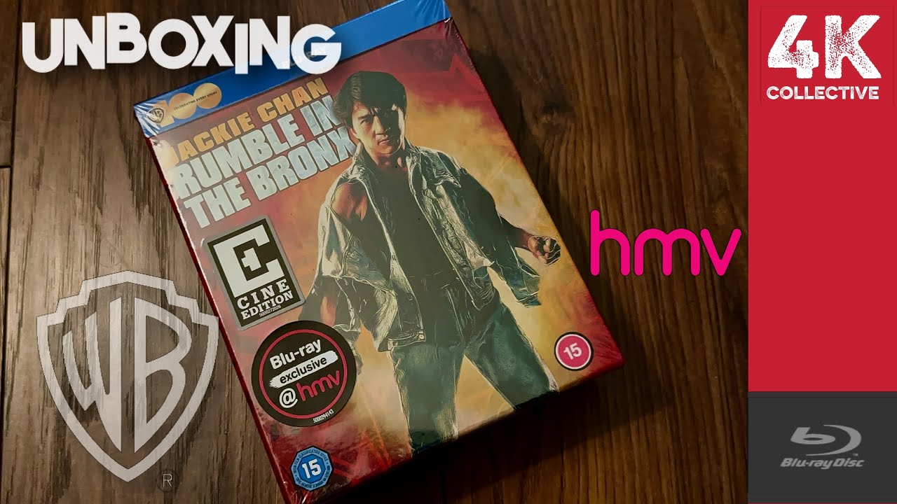 Rumble in the Bronx hmv Cine Edition Blu-ray Unboxing