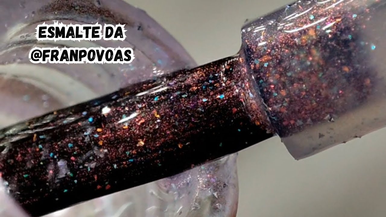 CRIANDO ESMALTES: TUTORIAL | FEITO PELA @franpovoas 