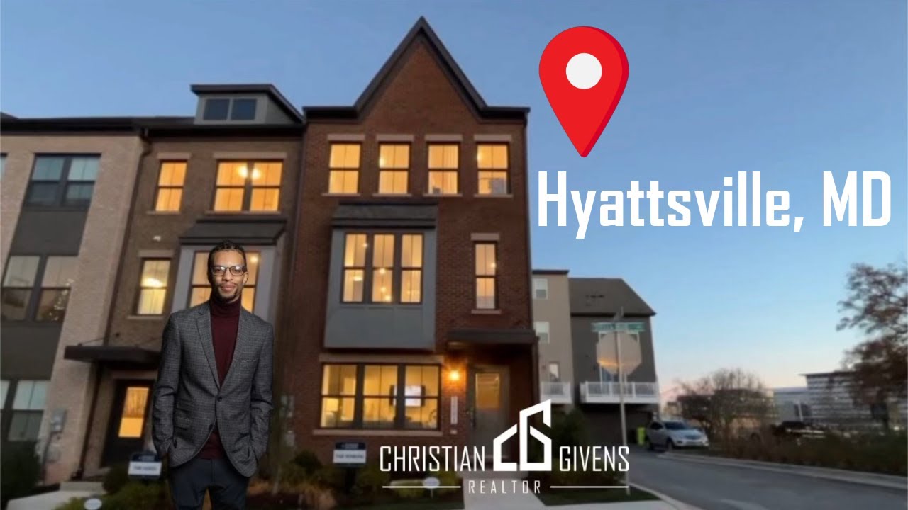 Tour a Stunning $550K Home in Hyattsville, MD | Near UMD & DC | with Rooftop Terrace!