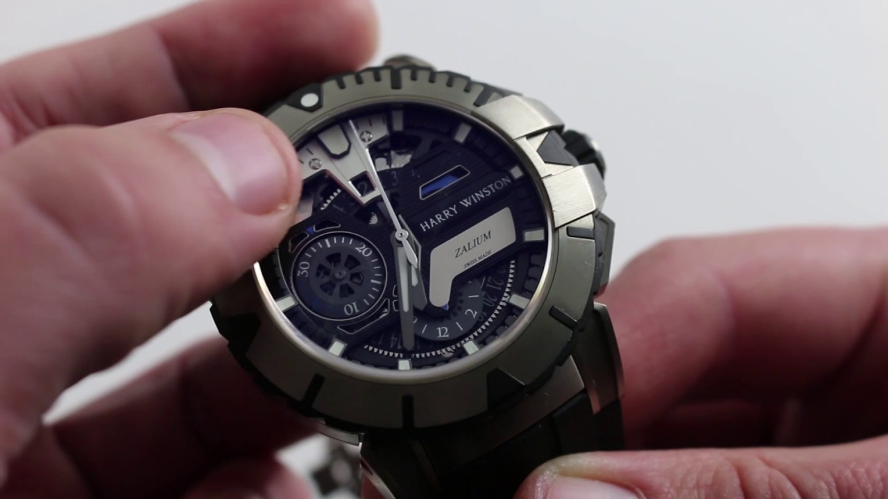 Pre-Owned Harry Winston Ocean Sport Chronograph Luxury Watch Review