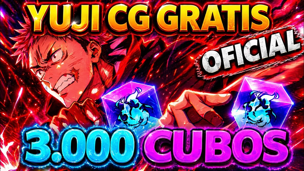 🔥ES OFICIAL! 3.000 CUBOS + YUJI DE CULLING GAMES GRATIS CONFIRMADO PARA LA GLOBAL Y MÁS COSAS!!
