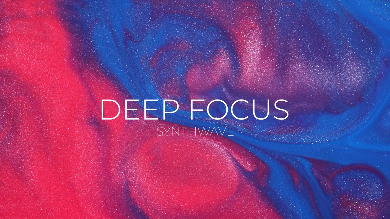 4 Hours Synthwave for Deep Study – Psychedelic Visuals & Neon Focus Music