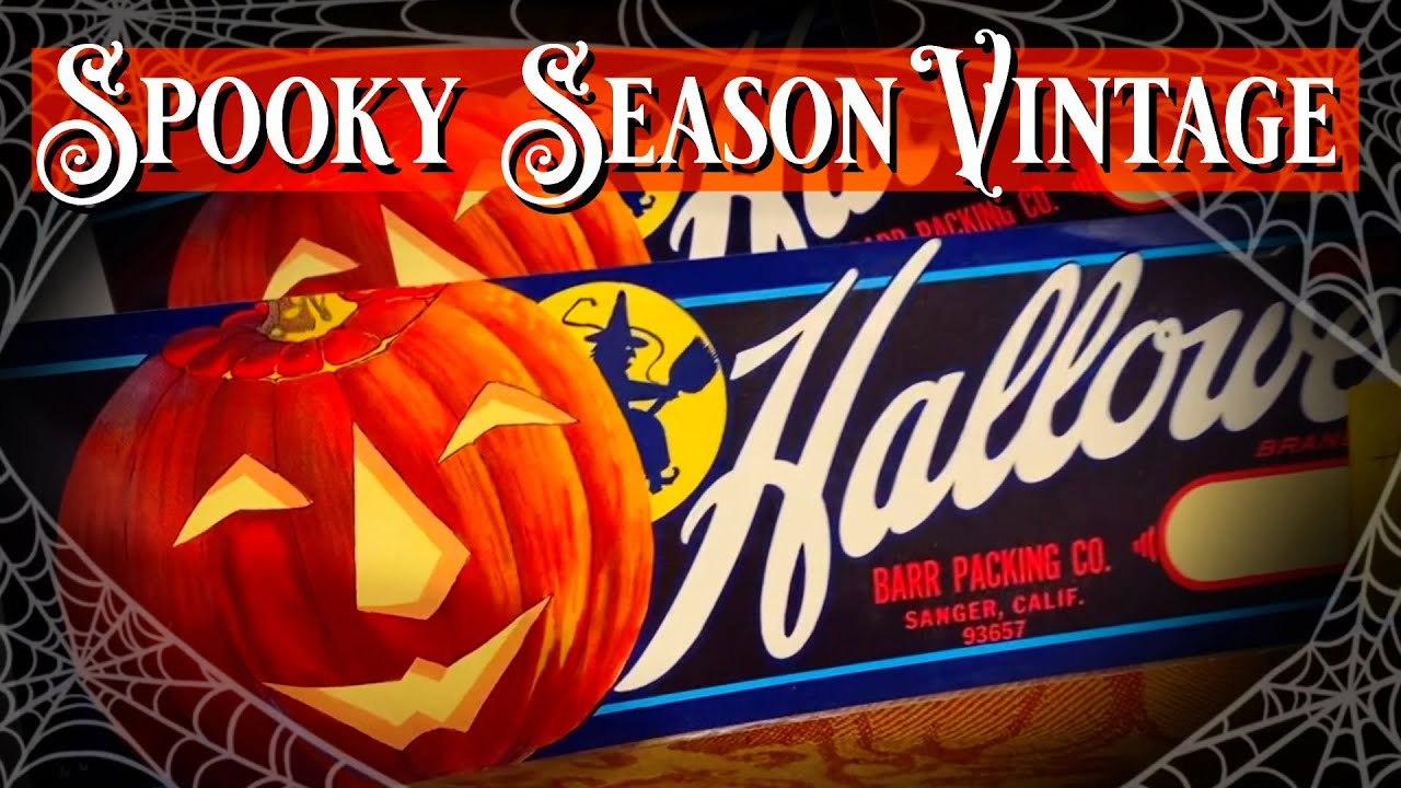 🎃 VINTAGE HALLOWEEN SHOP ALONG & HAUL 🎃 ANTIQUE POP-UP