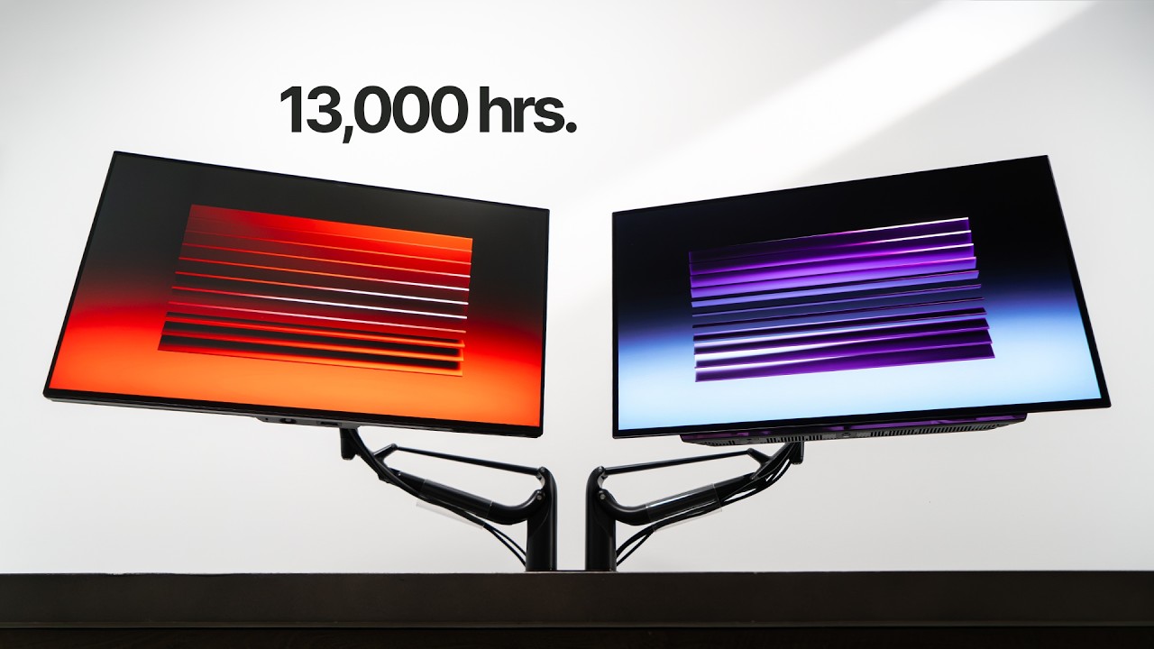 IPS vs OLED After 13,000 Hours.