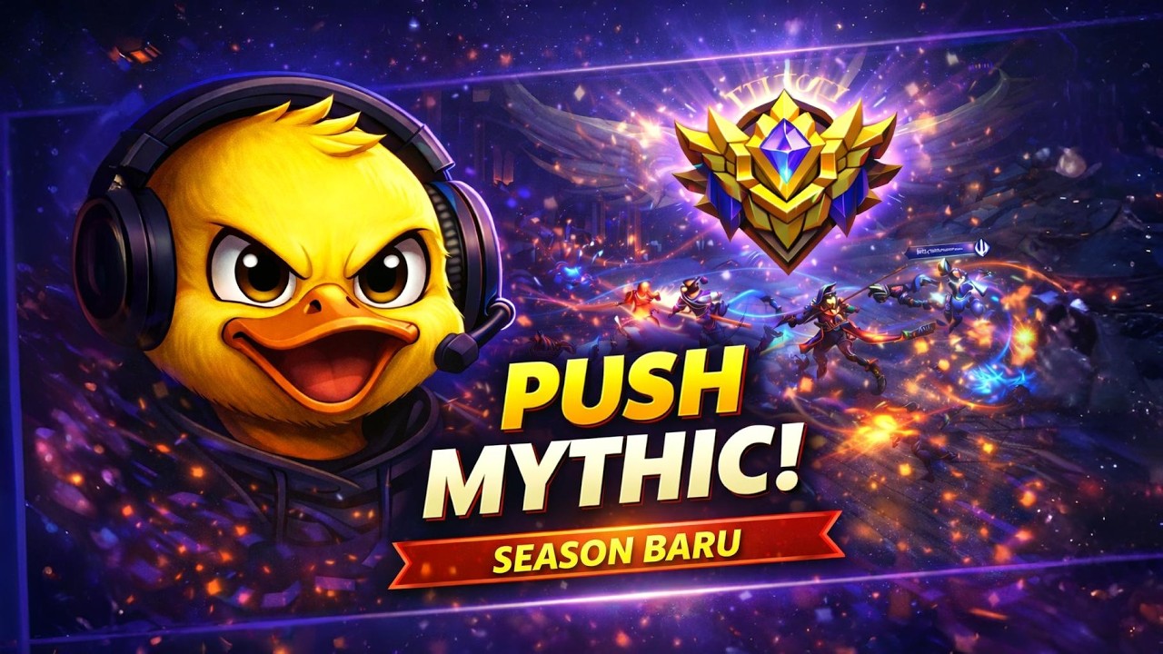 🔥 PUSH RANK MLBB SEASON BARU #7 | TARGET MYTHIC 🚀 | MOBILE LEGENDS #mlbb