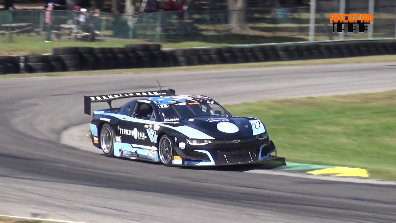 Trans Am Chevrolet Camaro Connor Zilisch VIR 2023 pure Sound stunning driving at debut!