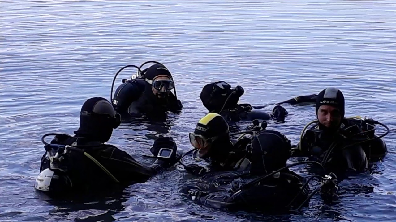 Immersione al lago di capodacqua capestrano