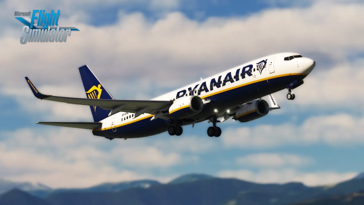 MSFS | Milan Bergamo to Brindisi | PMDG B737-800
